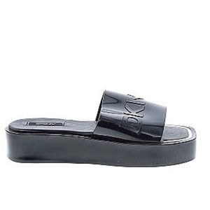 DKNYC LAREN SLIDE Black